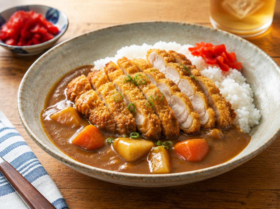 Chicken katsu curry