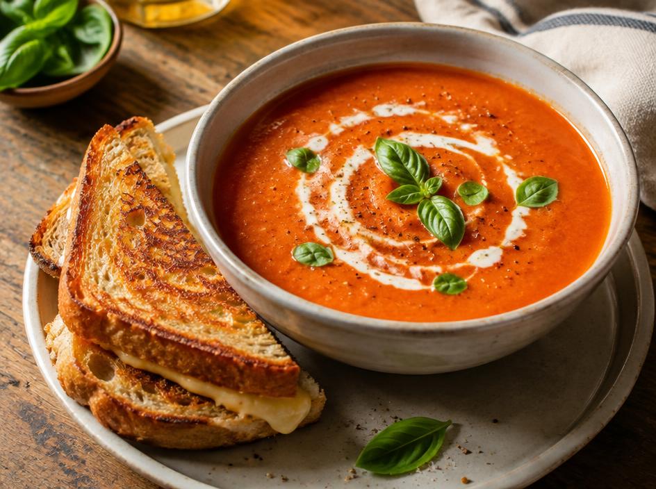 Hearty minestrone soup